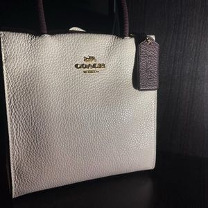 COACH Mini Cally Crossbody In Colorblock Signature Canvas like new!